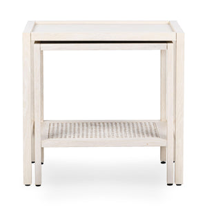 Devin - Solid Wood Nesting Accent Tables - R&R Furniture Gallery (Fountain Valley, CA)