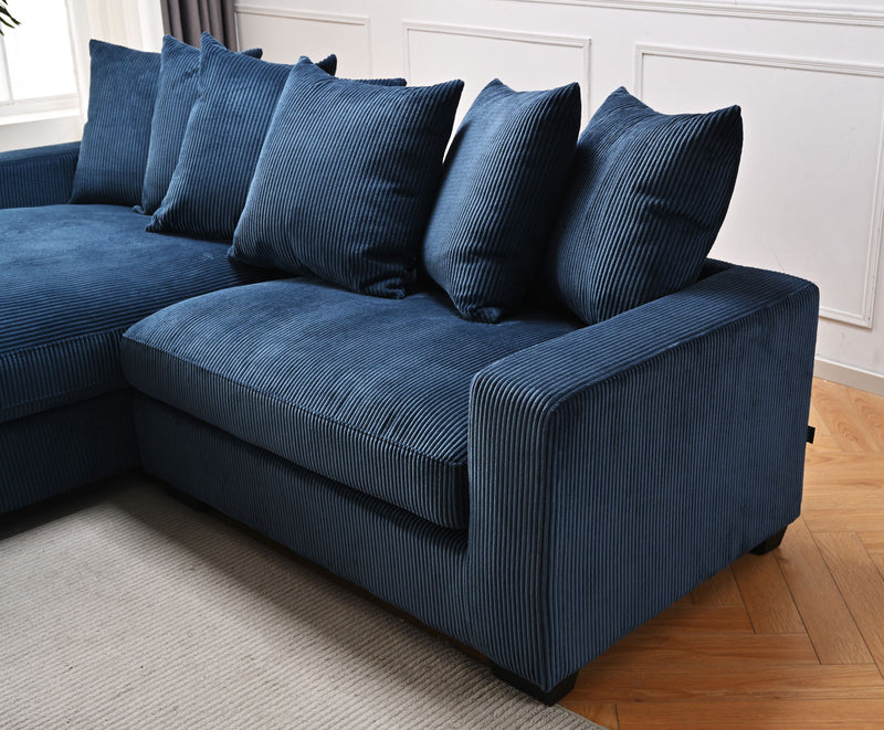 Luxe - Oversized 2 Piece Sectional Couches For Living Room, L Shaped Sofa With Chaise - R&R Furniture Gallery (Fountain Valley, CA)