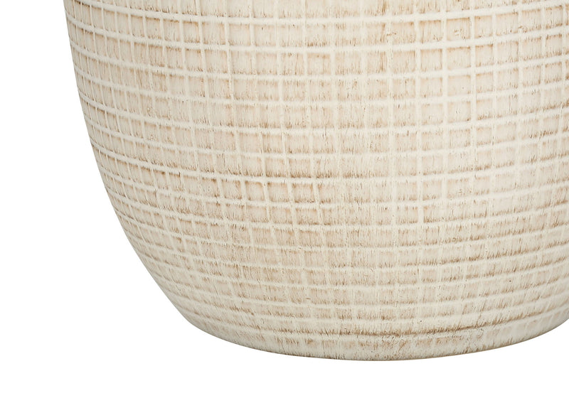 Table Lamp, Lighting, Ceramic, Contemporary - Cream - R&R Furniture Gallery (Fountain Valley, CA)