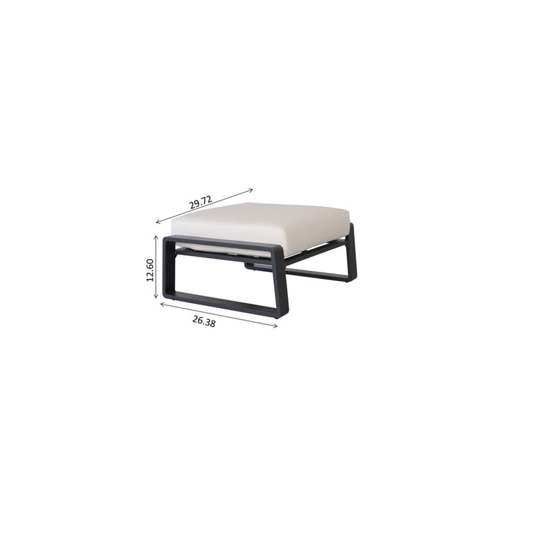 Pedal, Seat Cushion Tino Tino Ottomans (Set of 2) - Light Brown - R&R Furniture Gallery (Fountain Valley, CA)