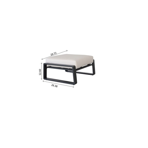 Pedal, Seat Cushion Tino Tino Ottomans (Set of 2) - Light Brown - R&R Furniture Gallery (Fountain Valley, CA)