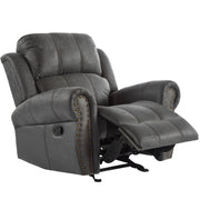 Wide Standard Manual Glider Recliner - R&R Furniture Gallery (Fountain Valley, CA)