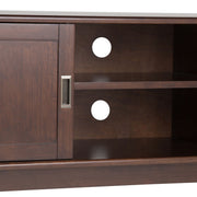 Draper - Handcrafted Mid Century Low TV Media Stand - R&R Furniture Gallery (Fountain Valley, CA)