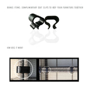 Comfortable Modern Patio Rattan Sectional Set With Cushions - R&R Furniture Gallery (Fountain Valley, CA)