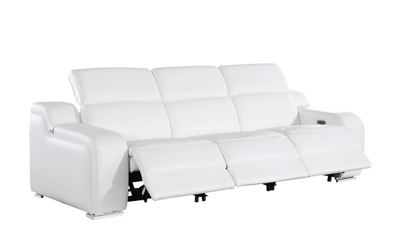 1116 - 7-Piece Modular Power Reclining Sofa, Loveseat & Chair Set In With 6 Power Recliners & Power Headrests