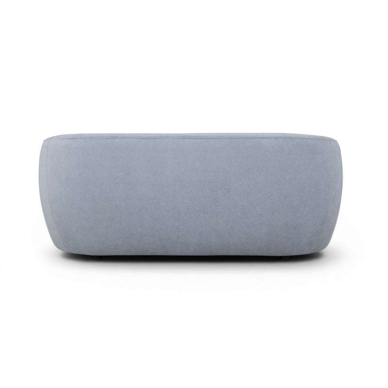 TOV Furniture Jordan loveseat, stationary seating with plush cushions and modern design, ideal for stylish living room decor.