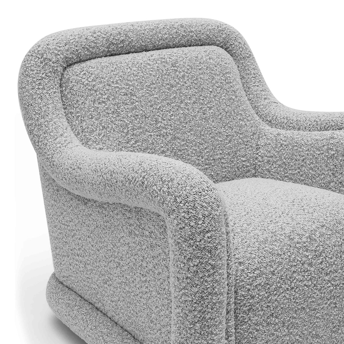Charli - Boucle Swivel Chair - R&R Furniture Gallery (Fountain Valley, CA)