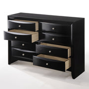Ireland - 59" Dresser - Black - R&R Furniture Gallery (Fountain Valley, CA)