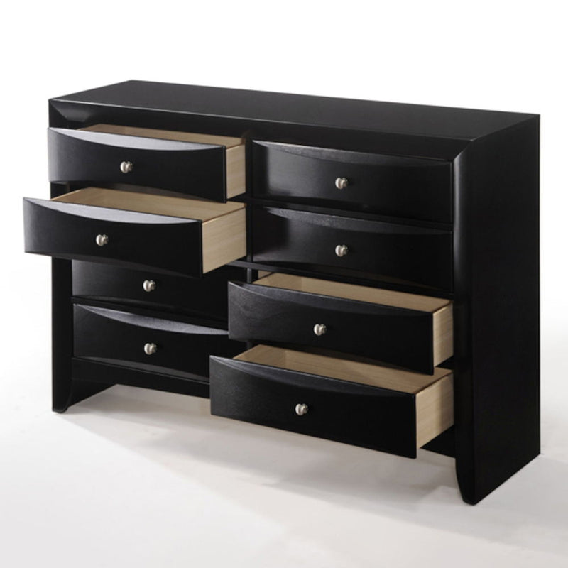 Ireland - 59" Dresser - Black - R&R Furniture Gallery (Fountain Valley, CA)