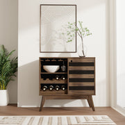 Clarkson - Wine Cabinet - Brown - R&R Furniture Gallery (Fountain Valley, CA)