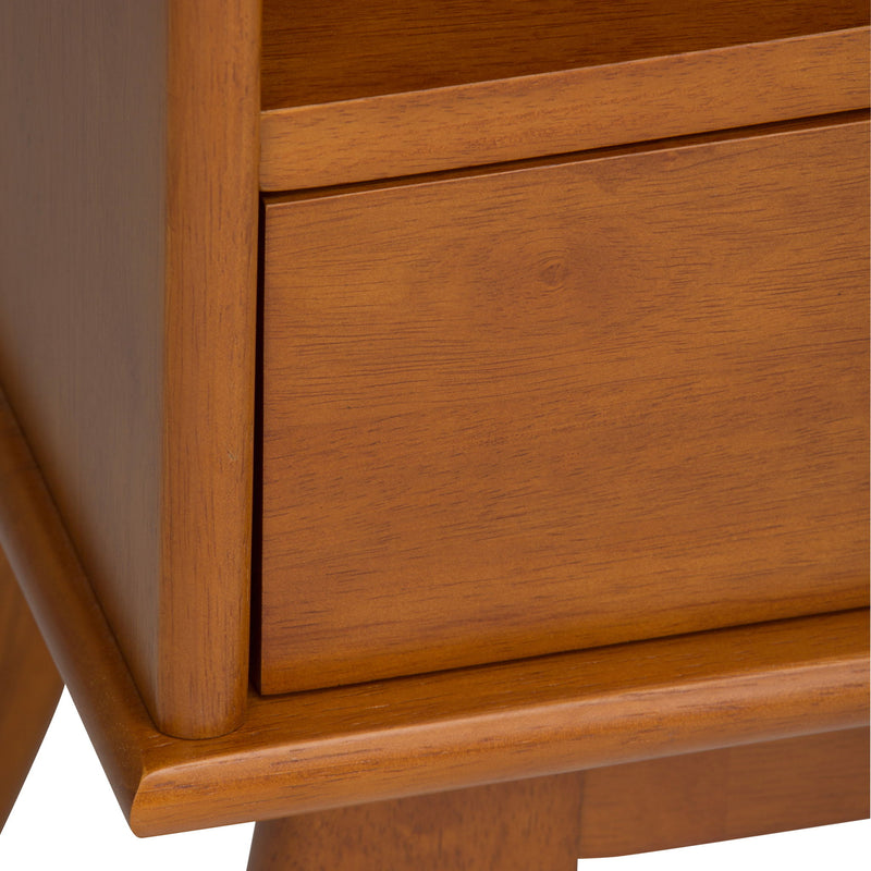 Draper - Mid Century Wide Bookcase And Storage Unit - R&R Furniture Gallery (Fountain Valley, CA)