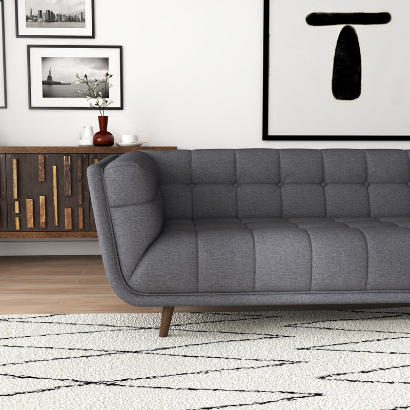 Addison - L Shape Sectional Sofa Tufted - R&R Furniture Gallery (Fountain Valley, CA)