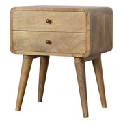 Curved Nightstand - R&R Furniture Gallery (Fountain Valley, CA)