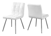 Side Upholstered Dining Chair For Dining Room, Contemporary & Modern (Set of 2) - R&R Furniture Gallery (Fountain Valley, CA)
