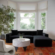 Olafur - Velvet Sectional - R&R Furniture Gallery (Fountain Valley, CA)