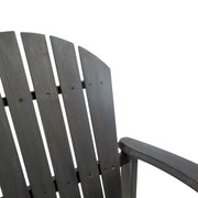 Outdoor Acacia Wood Adirondack Barstools (Set of 2) - R&R Furniture Gallery (Fountain Valley, CA)