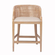 Casual Handcrafted Rattan Counter Stool - R&R Furniture Gallery (Fountain Valley, CA)