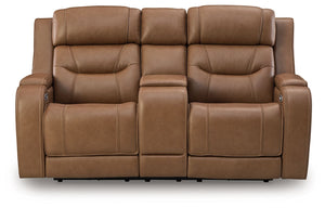 Knightington - Power Reclining Loveseat With Audio Seating - R&R Furniture Gallery (Fountain Valley, CA)
