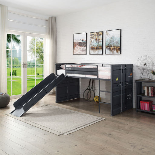 Cargo - Loft Bed w/Slide - R&R Furniture Gallery (Fountain Valley, CA)