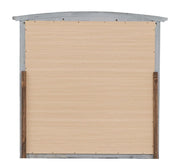 Elegant wall mirror by Glory Furniture with a sleek, modern frame suitable for living rooms or bedrooms.