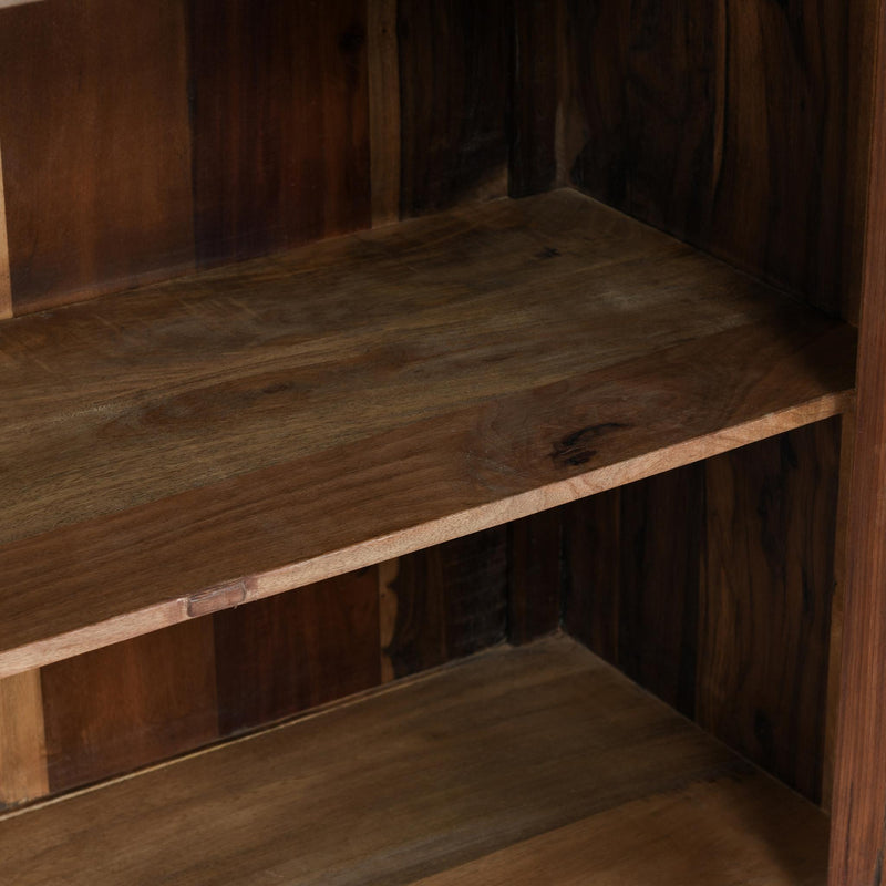 Zion - Wood 4 Door Cabinet - Natural - R&R Furniture Gallery (Fountain Valley, CA)