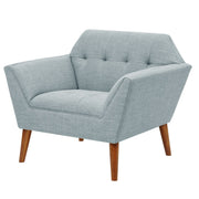 Modern Lounge Chair With Button Tufting - R&R Furniture Gallery (Fountain Valley, CA)