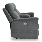 Barnsana - Dbl Power Reclining Loveseat With Console - R&R Furniture Gallery (Fountain Valley, CA)