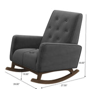 Demetrius - Mid-Century Modern Rocking Chair - R&R Furniture Gallery (Fountain Valley, CA)
