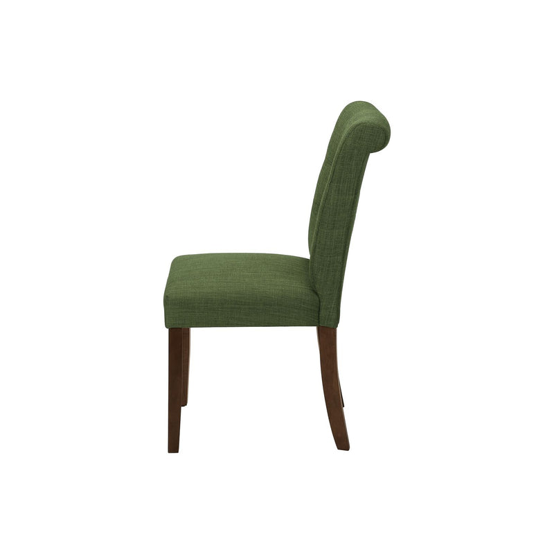 Modern Compact Design Upholstered Dining Chair (Set of 2) - R&R Furniture Gallery (Fountain Valley, CA)