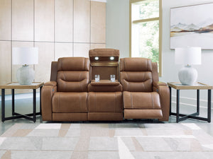 Knightington - Power Reclining Sofa With Audio Seating - R&R Furniture Gallery (Fountain Valley, CA)