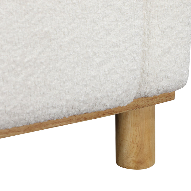 Mason - Arm Chair - White - R&R Furniture Gallery (Fountain Valley, CA)