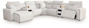 Modmax II - Reclining Sectional - Stone - R&R Furniture Gallery (Fountain Valley, CA)