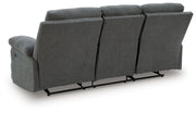 Side-Swipe - Reclining Sofa With Drop Down Table - R&R Furniture Gallery (Fountain Valley, CA)