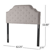 Luella - Button Tufted Upholstered Headboard - R&R Furniture Gallery (Fountain Valley, CA)