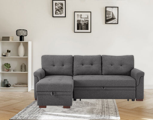 Sierra - Reversible Sleeper Sectional Sofa With Storage Chaise - R&R Furniture Gallery (Fountain Valley, CA)