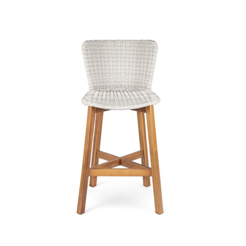 Lymington - Outdoor Bar Stool (Set of 2) - R&R Furniture Gallery (Fountain Valley, CA)