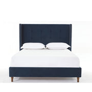 Peyton - Upholstered Bed With 54" High Headboard, Traditional Hand Buttoned Tufting - R&R Furniture Gallery (Fountain Valley, CA)