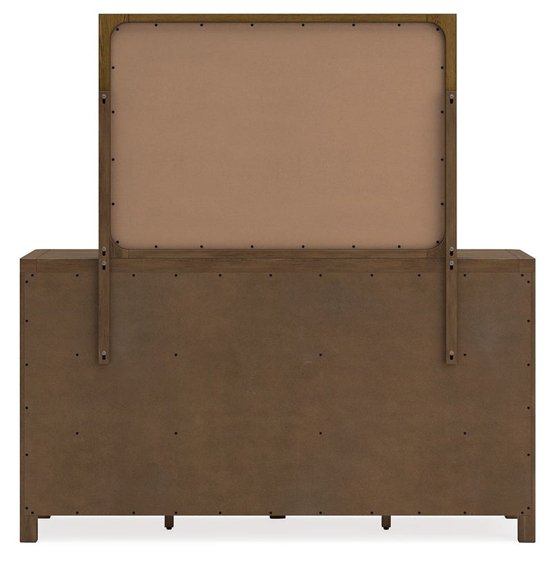 Cabalynn - Dresser And Mirror - Light Brown - R&R Furniture Gallery (Fountain Valley, CA)
