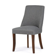 Walden - Deluxe Dining Chair (Set of 2) - Slate Gray - R&R Furniture Gallery (Fountain Valley, CA)