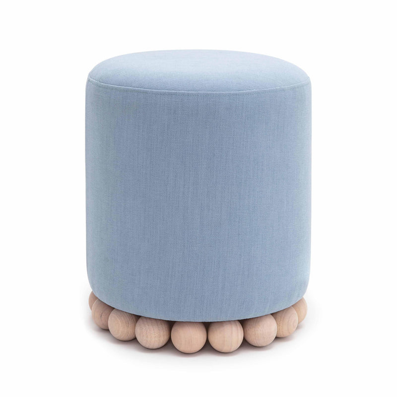Dex - Upcycled Fabric Ottoman - R&R Furniture Gallery (Fountain Valley, CA)