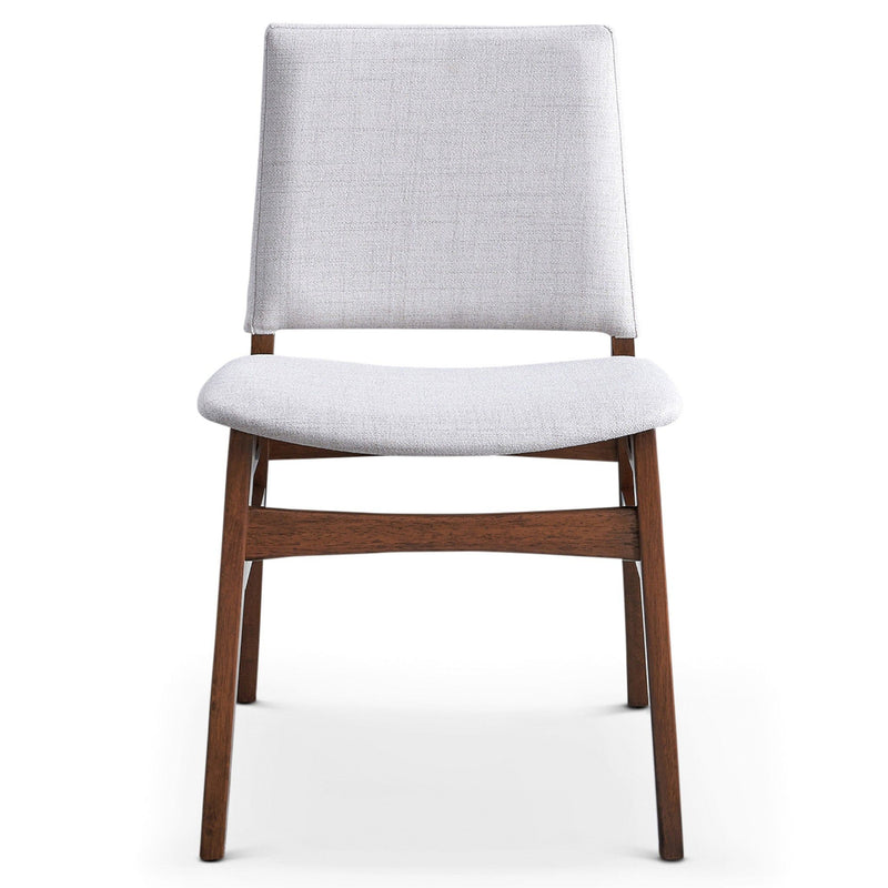 Gusto - Dining Chair (Set of 2) - Brown / Light Gray - R&R Furniture Gallery (Fountain Valley, CA)