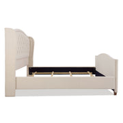 Marcella - Upholstered Shelter Headboard Bed Set - R&R Furniture Gallery (Fountain Valley, CA)