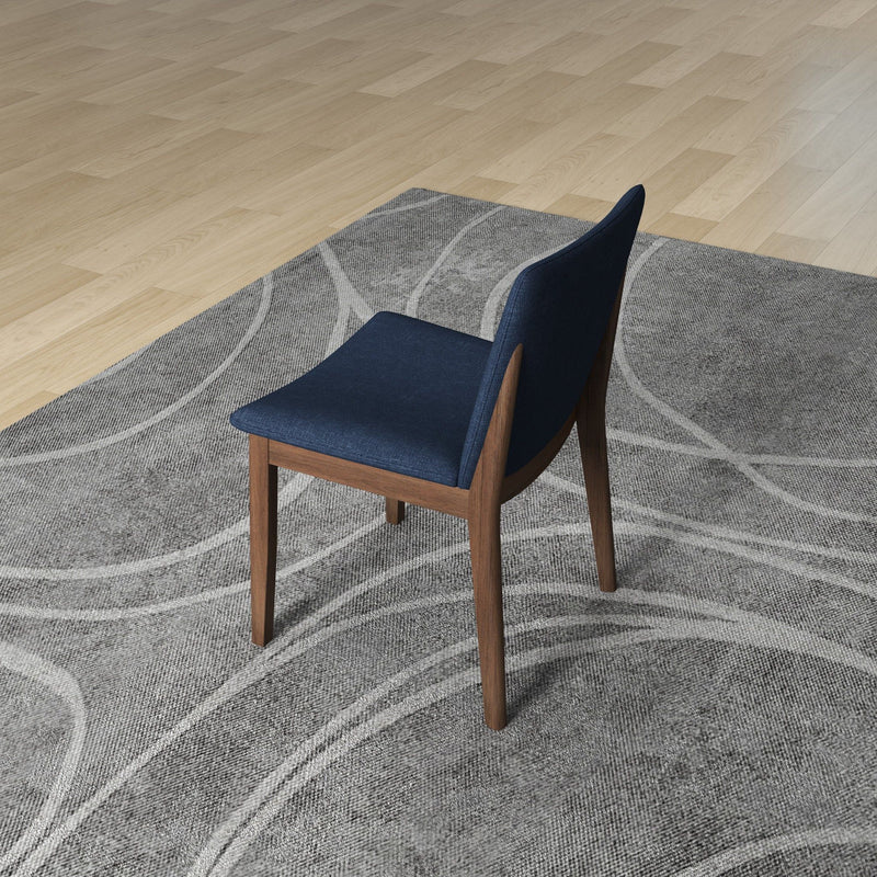 Laura - Mid-Century Modern Solid Wood Dining Chair (Set of 2) - R&R Furniture Gallery (Fountain Valley, CA)