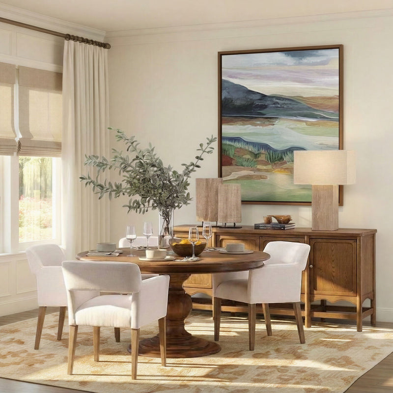 Elsy - Dining Table - Brown