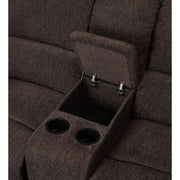 Madden - Motion Sofa - Brown Chenille - R&R Furniture Gallery (Fountain Valley, CA)