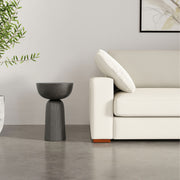 Hughes - Cast Aluminum Side Table - Black - R&R Furniture Gallery (Fountain Valley, CA)