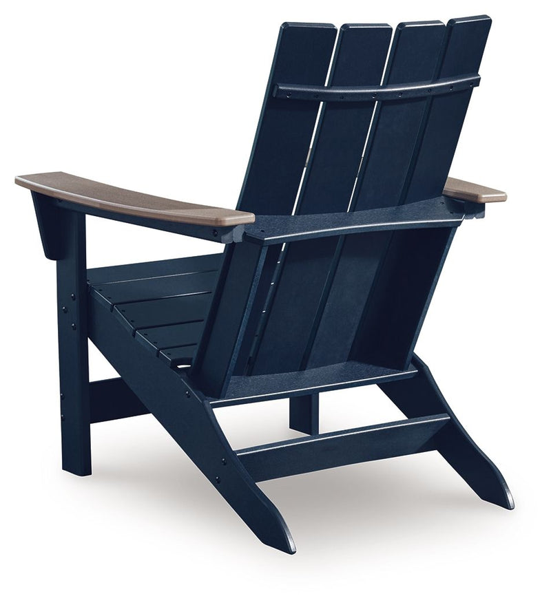 East Beach - Adirondack Chair - Black / Beige - R&R Furniture Gallery (Fountain Valley, CA)