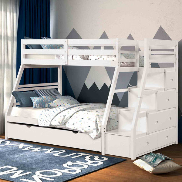 Ellington - Twin/Full Bunk Bed, White
