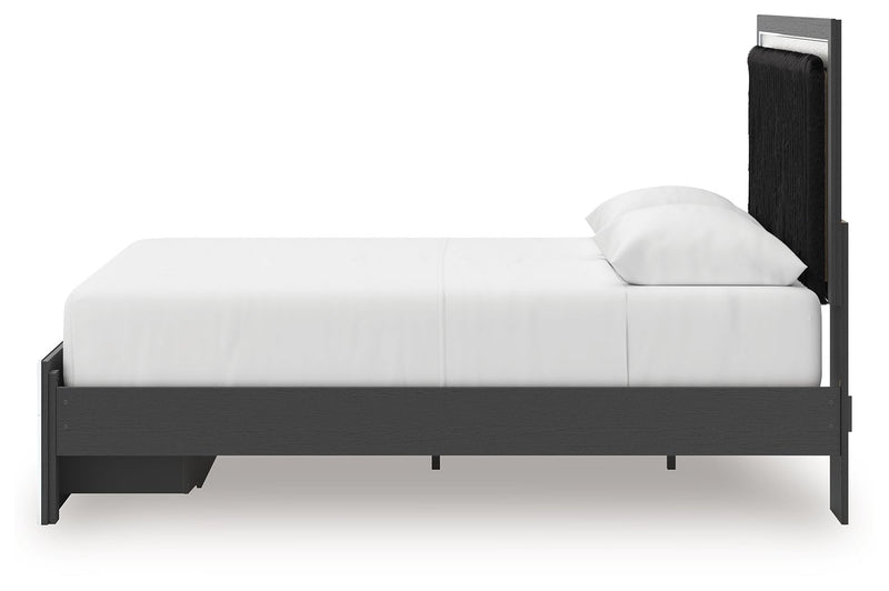 Zuraleus - Upholstered Panel Platform Storage Bed - R&R Furniture Gallery (Fountain Valley, CA)