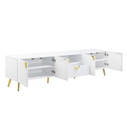 Gaines - TV Stand - R&R Furniture Gallery (Fountain Valley, CA)
